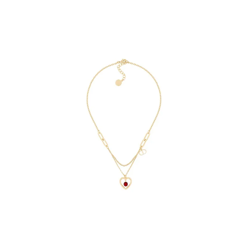 DIOR Necklaces Women's Red-1
