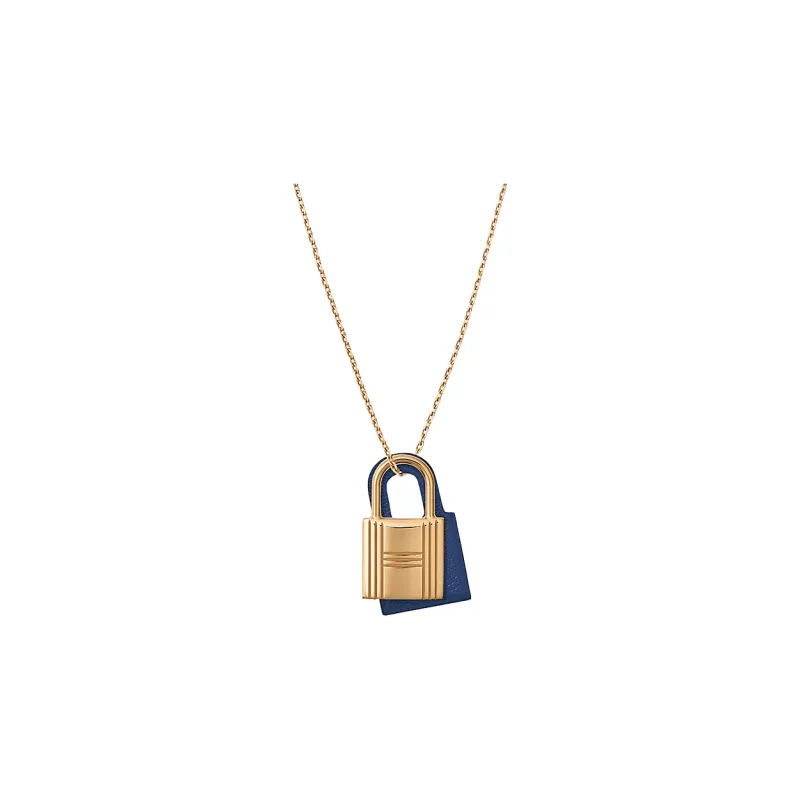 HERMES O'Kelly Metal Necklaces Women's Gold-0