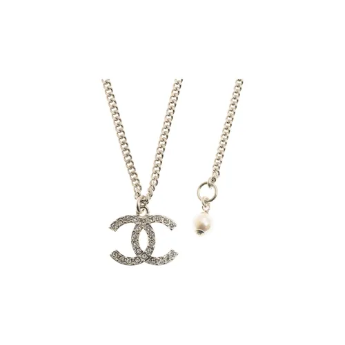 CHANEL 22c Early Spring Necklaces Women's Silver