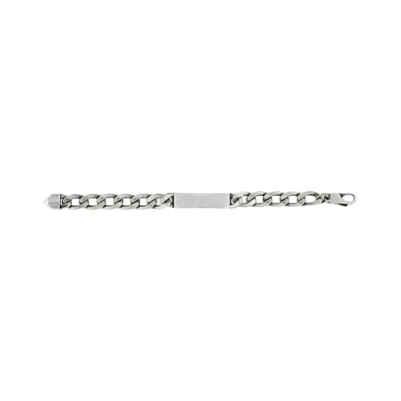 GUCCI Sterling Silver Bracelets Unisex-2