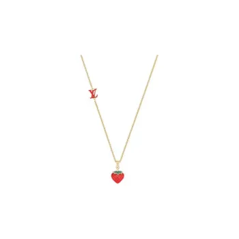 LOUIS VUITTON Lv Fruits Strawberry Pendant