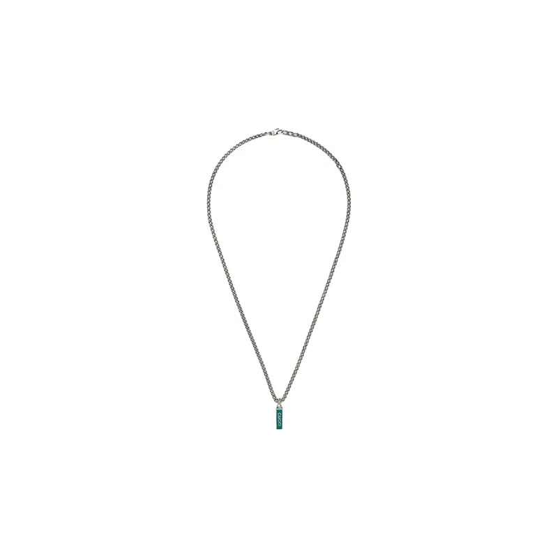 GUCCI 925 Sterling Silver Necklaces Unisex-0