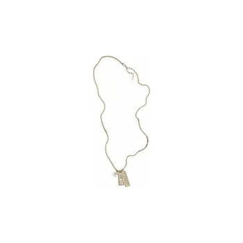 CHANEL Necklaces Women's Gold