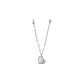 White Gold Heart Necklace