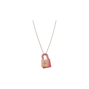 HERMES O'Kelly Leather Necklaces Women's Dujuan Multicolor
