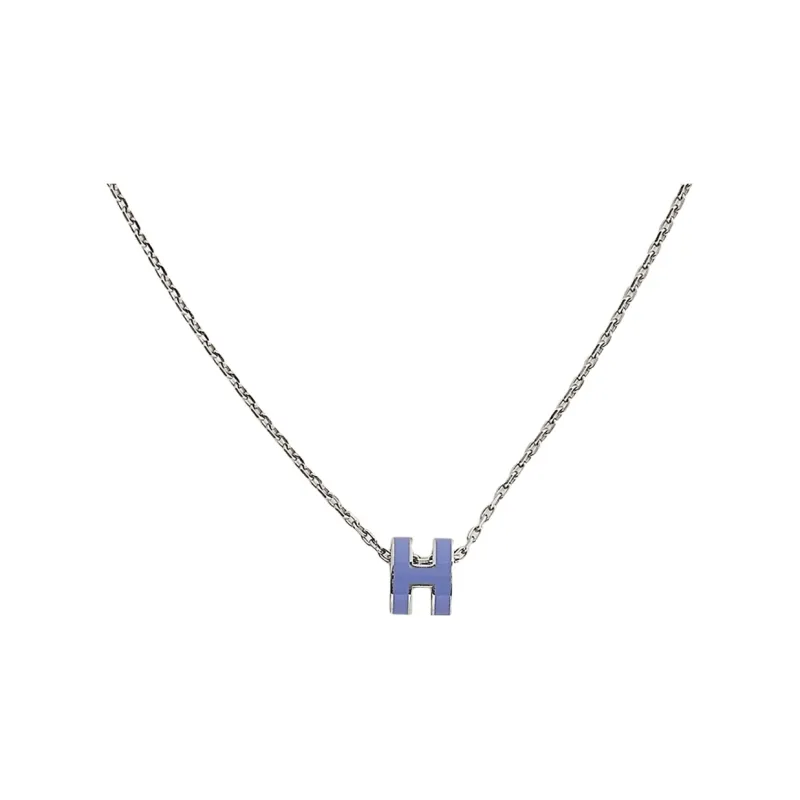 HERMES POP H Collection Metal Necklaces Women's-0