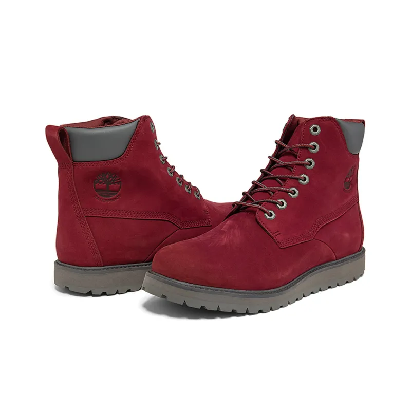 Timberland Martin Boots Men Deep Red-4