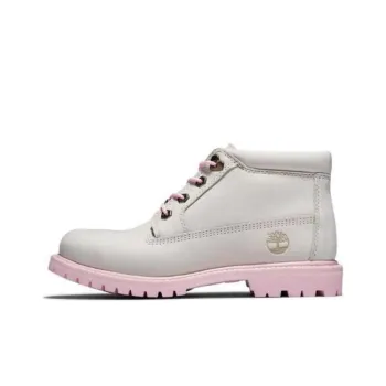Timberland Women's'ss Nellie Chukka Double Waterproof Boot 'White Pink' Women's