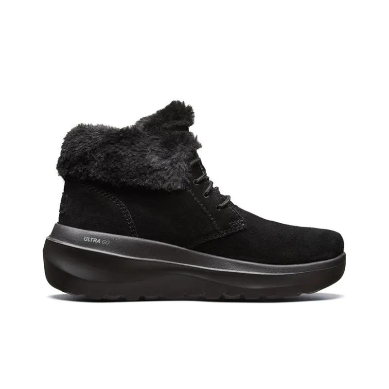 Skechers Skyhigh Ultra Ankle Boots Women's All Black-2