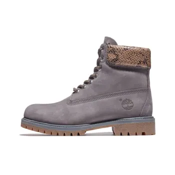 Timberland Inch Safari Python Short Martin Boot Men's Gray Purple