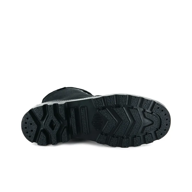 Palladium Pampa Martin Boots Women's High Top Black-4