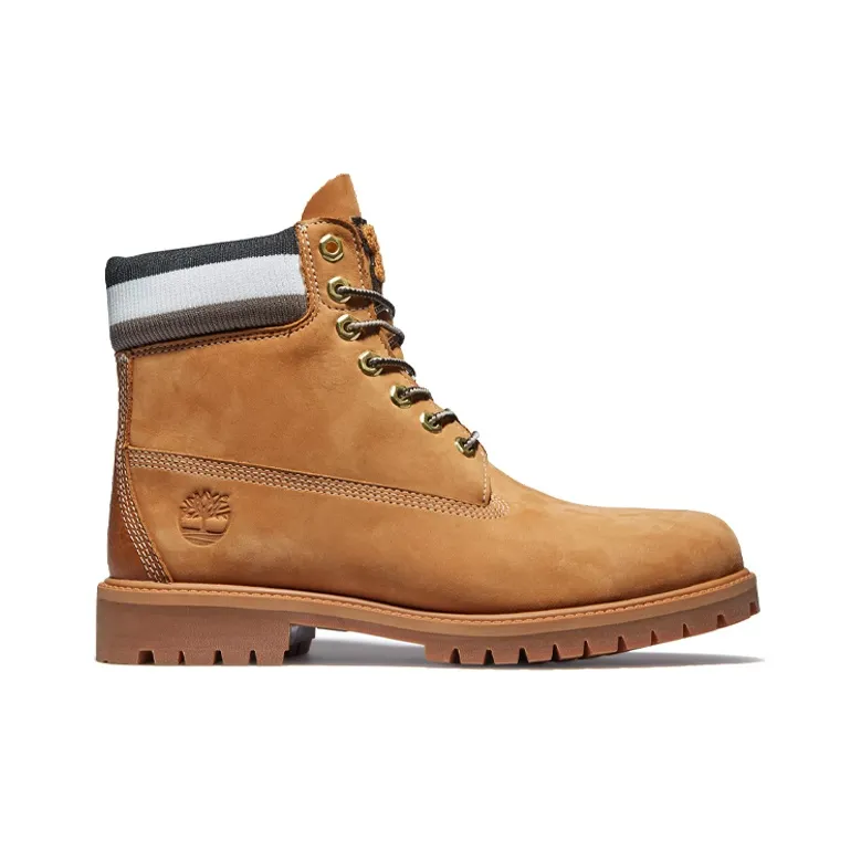 Timberland Heritage 6 Inch Waterproof Boot 'Wheat Nubuck With Black'-1