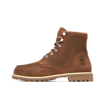 Timberland Redwood Falls Waterproof Moc Toe Boots 'Rust Nubuck'