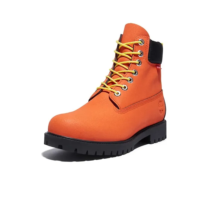 Timberland 6 Inch Premium Waterproof Boot 'Neon Orange'-2