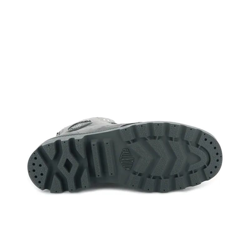 Palladium Pampa Short Martin Boot Women's Stone Gray-3