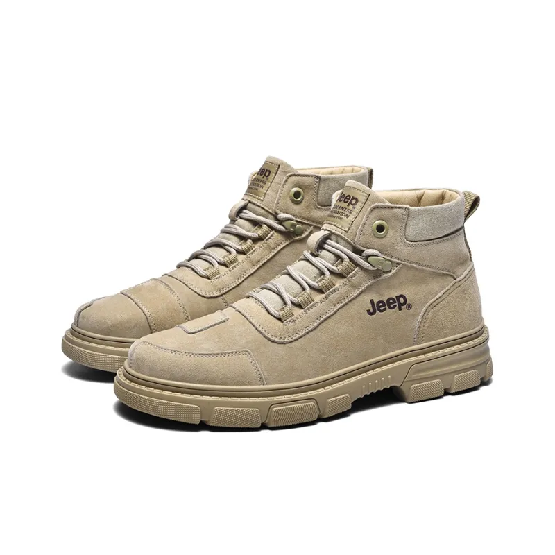 Jeep Short Martin Boot Men's Light Khaki-2