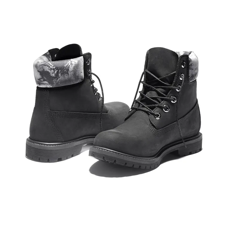 Timberland Premium 6 inch Waterproof Boot 'Cloudy Black Nubuck' Women's-3