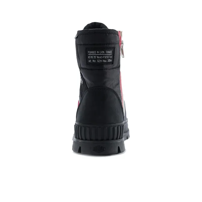Palladium Pallashock Tact Short Martin Boot Unisex Black-3
