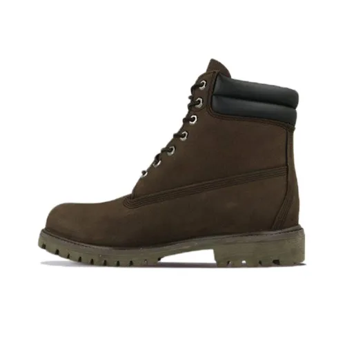 Timberland 6 Inch Double Collar Premiatas 'Dark Chocolate Nubuck'