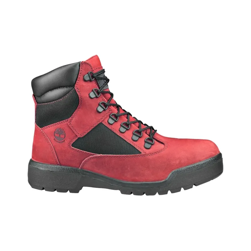 Timberland 6' Field Boot Red Black-1