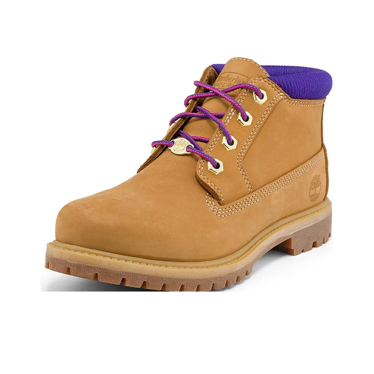 Timberland Nellie Waterproof Chukka Boots 'Wheat Purple' Women's-2