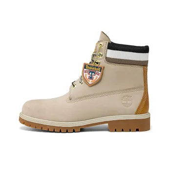 Timberland 6 Inch Heritage Cupsole Boots 'Beige Nubuck With Black'
