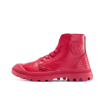 Palladium Pampa Martin Boots Unisex High Top Red