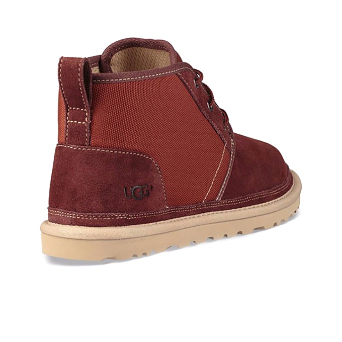 UGG Neumel Martin Boot Men Burgundy POIZON