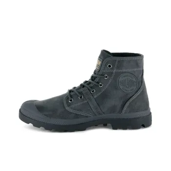 Palladium Martin Boots Women's High Top Gray