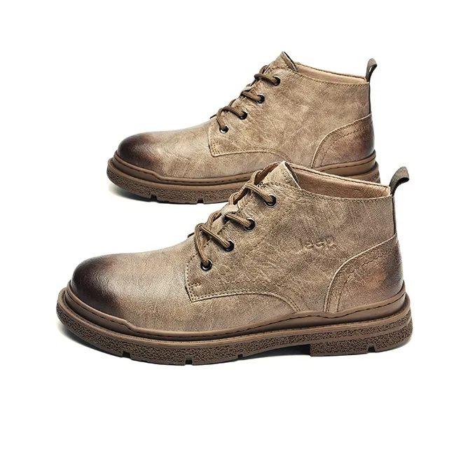 Jeep Martin Boot Men's Light Brown-5