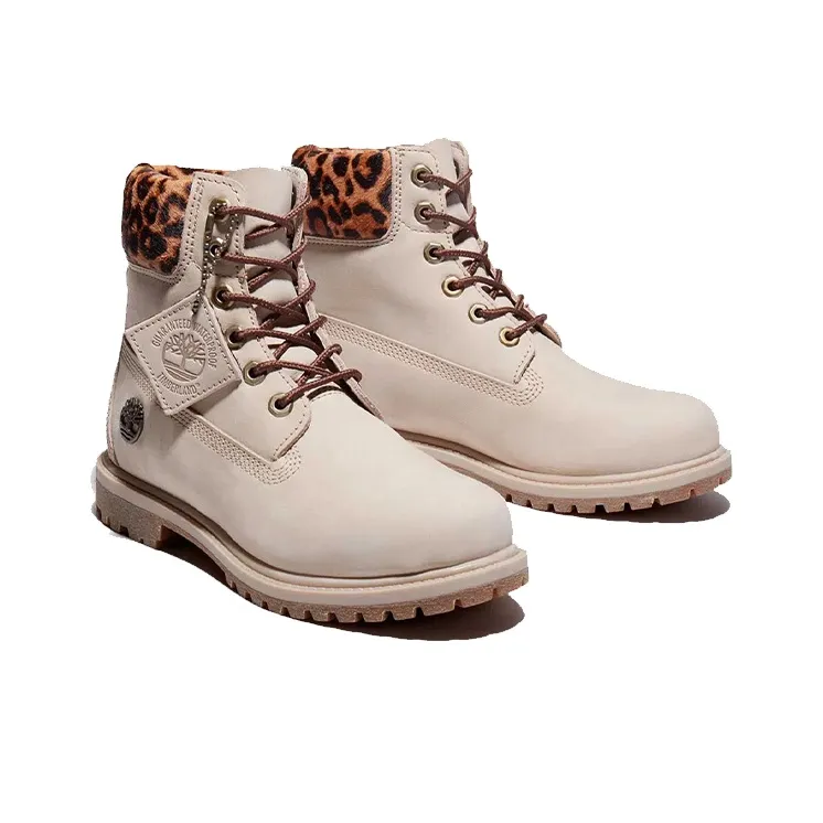Timberland Safari Cheetah 6 Inch Waterproof Boot 'Beige' Women's-2