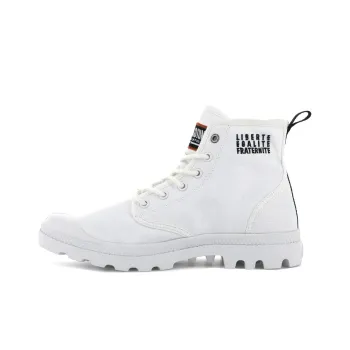 Palladium Pampa Martin Boots Unisex White