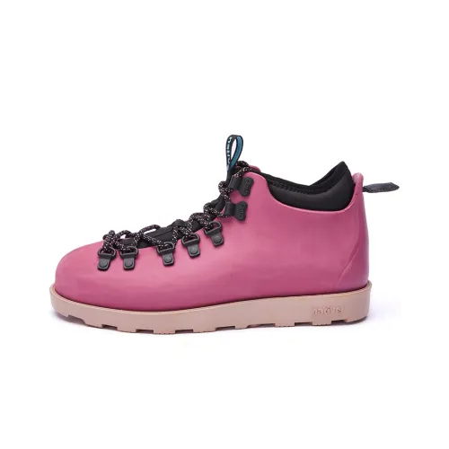 Native Shoes Martin Boots Unisex Fuchsia/Purple