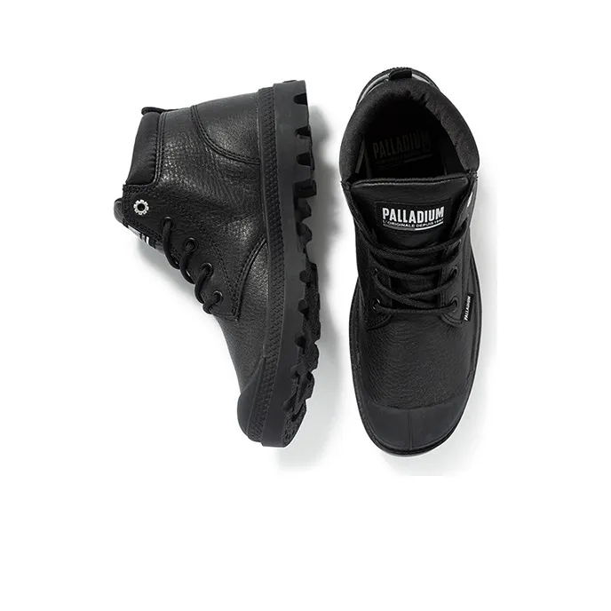Palladium Pampa Martin Boots Women's High Top Black-3