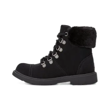 UGG Kids Shearling lined Lace up Boots