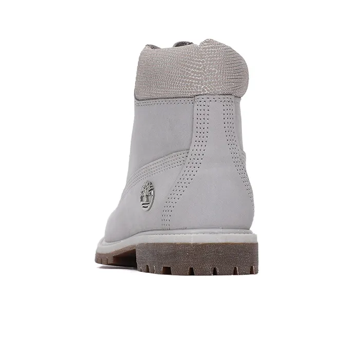 Timberland Classic 6 Inch Premium 'Light Grey' Women's-2
