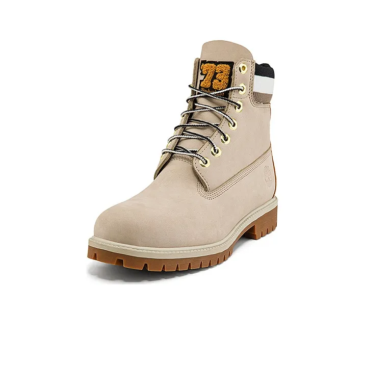 Timberland 6 Inch Heritage Cupsole Boots 'Beige Nubuck With Black'-2