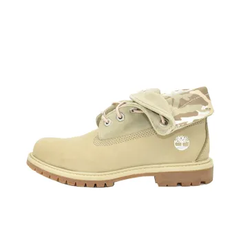 Timberland Roll Top Boots Basic 'Green And Light Green Camouflage' Women's