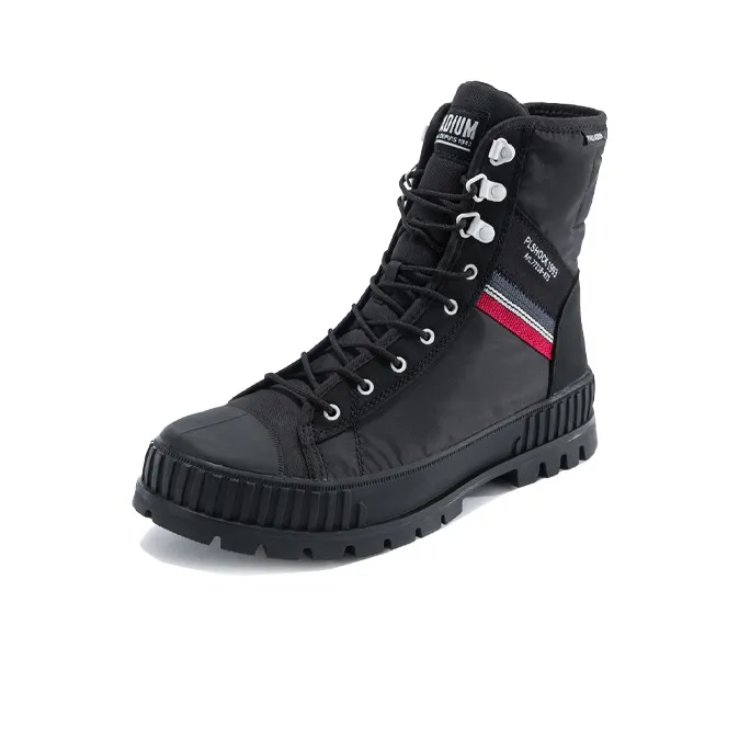 Palladium Pallashock Tact Short Martin Boot Unisex Black-1