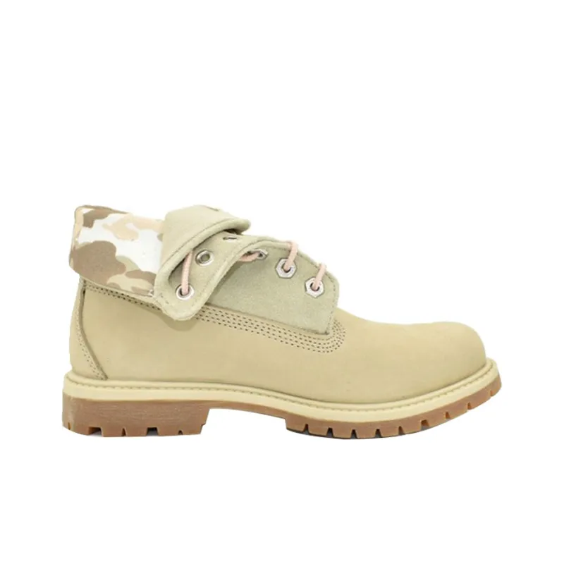 Timberland Roll Top Boots Basic 'Green And Light Green Camouflage' Women's-1