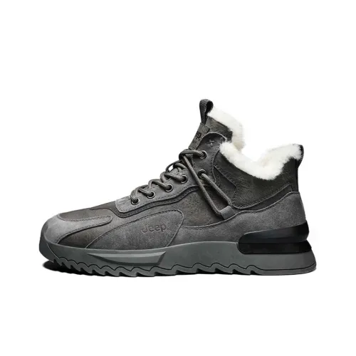 Jeep Outdoor Shoes Men Low-Top Gray