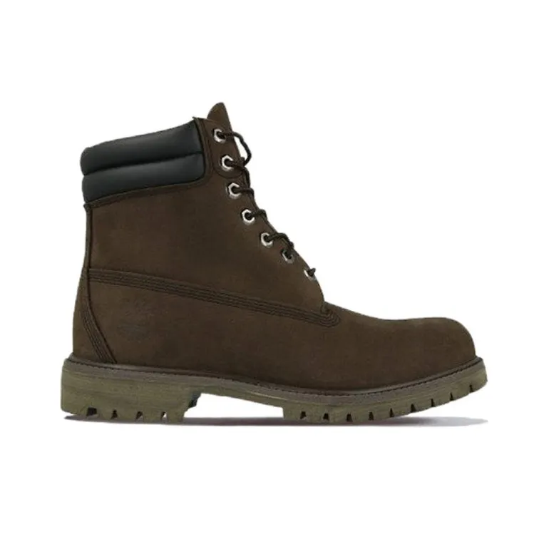 Timberland 6 Inch Double Collar Boots 'Dark Chocolate Nubuck'-1