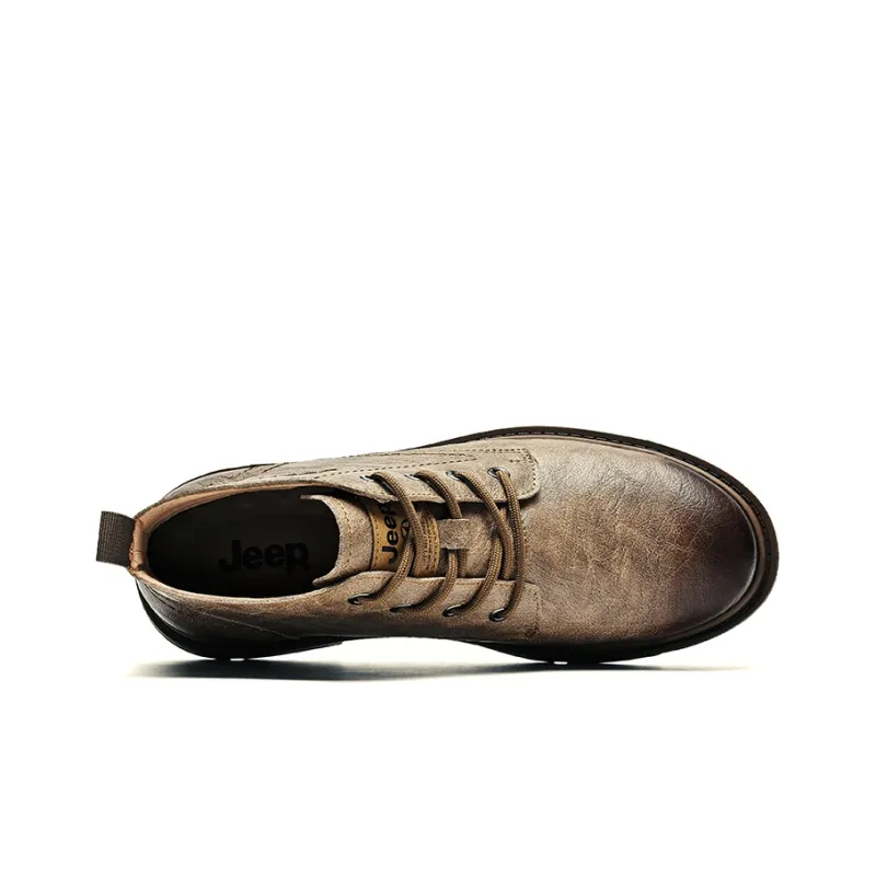 Jeep Martin Boot Men's Light Brown-3