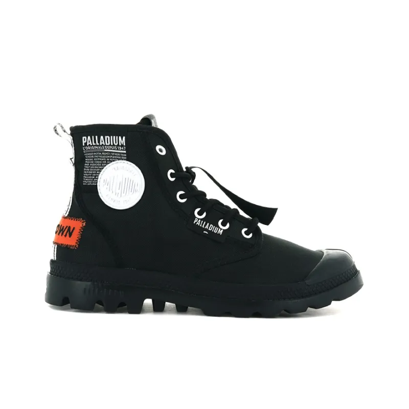 Palladium Pampa Martin Boots Unisex High Top Black-1