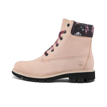 Timberland Lucia Way 6 Inch Charm Waterproof Boot 'Light Pink Nubuck' Women's