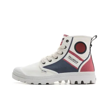 Palladium Pampa Martin Boots Unisex White
