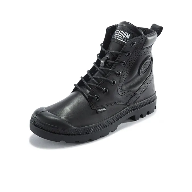 Palladium Pampa Martin Boots Women's High Top Black-1