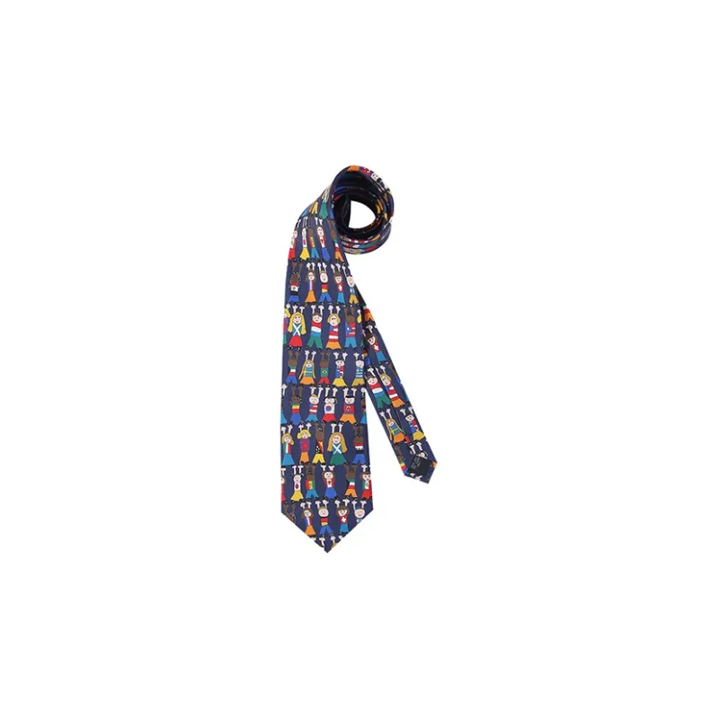 GIEVES CHARLES Mulberry Silk Ties Men's-0