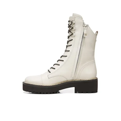 SAM EDELMAN Martin Boots Women's White