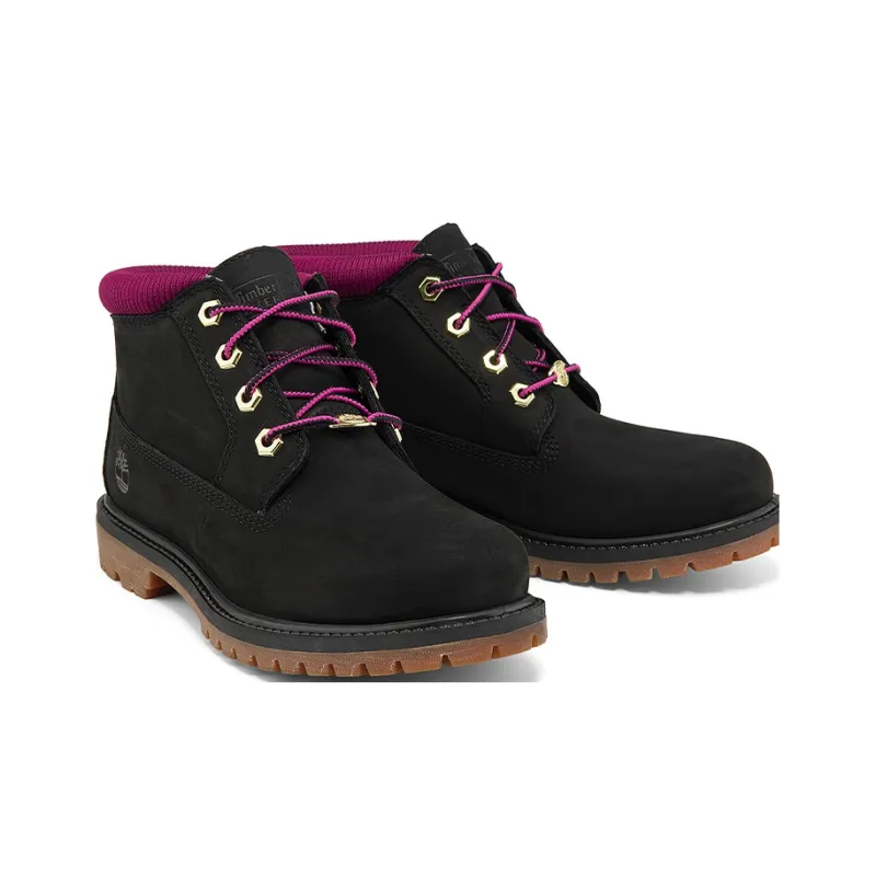 Timberland Nellie Chukka Waterproof Boot 'Black Pink' Women's-3